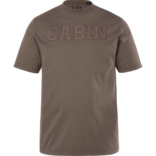 JP1880 T-Shirt Cabin Vintage Mocha TALL - MUŠKA ODJEĆA MT-6XLT - Odjeća za Visoke Muškarce