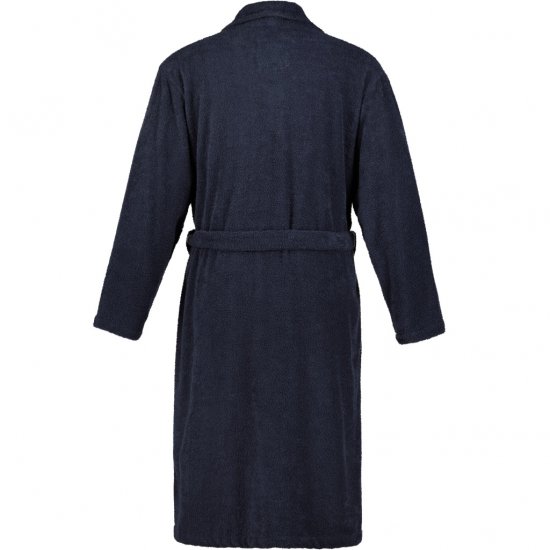 JP1880 Bathrobe Extra Soft Terry Cloth Dark Navy - Donje rublje & kupaće hlače - muške donje rublje veliki brojevi