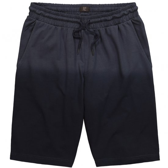 JP1880 Bermuda Sweatshorts DipDye Navy Blue - Sportske hlače & kratke - Muške Trenirke Veliki Brojevi