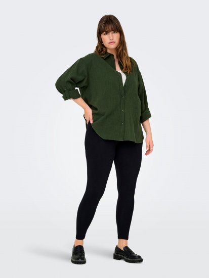 Only Carmakoma Time Leggings Black - Tajice - 