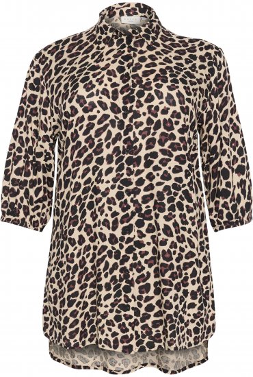 Kaffe Curve Sonna Košulja Leopard Uzorak - Bluze i tunike - 