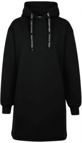 Nora Mikken KRISTINA Long Hoodie Black - Puloveri & dukserice - 