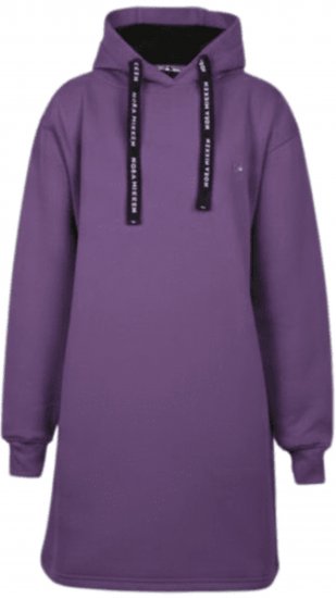 Nora Mikken KRISTINA Long Hoodie Purple - Puloveri & dukserice - 