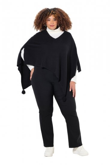 Ulla Popken Basic Long Sleeve Slim Fit Turtleneck Natural - Puloveri & dukserice - Udobne dukserice, hoodice i pletenina