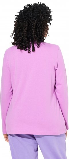 Ulla Popken Basic Long Sleeve Slim Fit Turtleneck Amethyst - Puloveri & dukserice - 