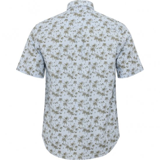 North Latitude Shirt Short Sleeve Light Blue - Košulje - Muške Košulje Veliki Brojevi
