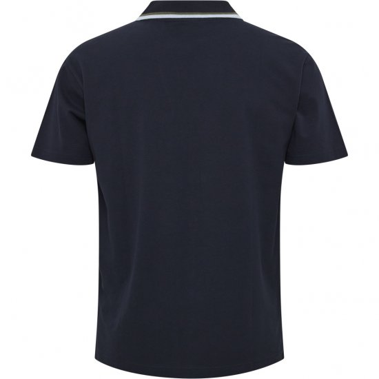 North Latitude Polo Pique V-Neck Navy - Polo majice - Muške Polo Majice Veliki Brojevi