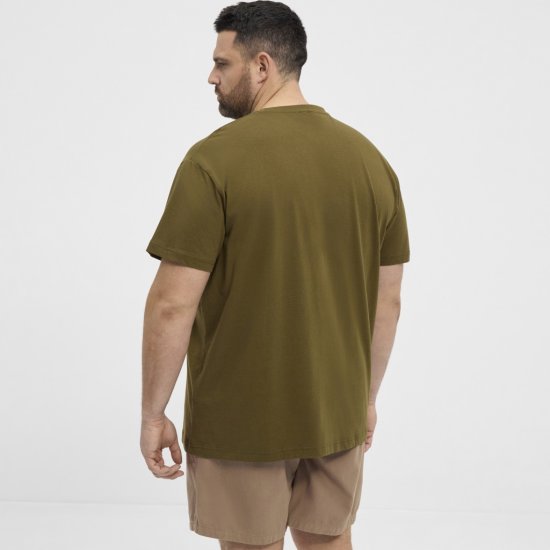 North Latitude T-Shirt Ice Cream Green - Majice Kratkih Rukava - Muške Majice Kratkih Rukava Veliki Brojevi 