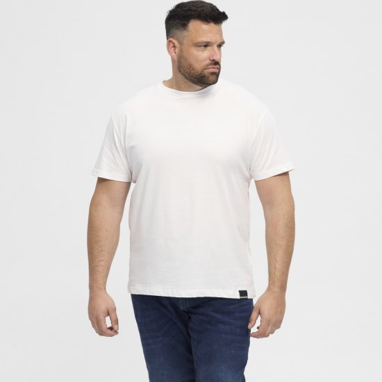 North Latitude T-Shirt 2-Pack White - Majice Kratkih Rukava - Muške Majice Kratkih Rukava Veliki Brojevi 
