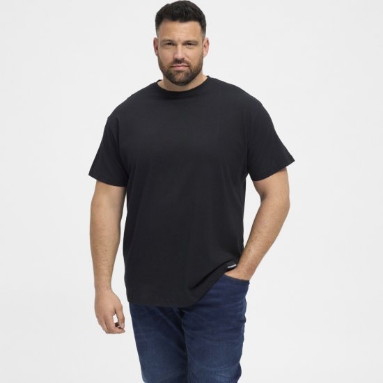 North Latitude T-Shirt 2-Pack Black - Majice Kratkih Rukava - Muške Majice Kratkih Rukava Veliki Brojevi 