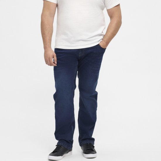 North Latitude Jeans Ringo Blue Used Wash - Traperice & hlače - Muške Traperice i Hlače Veliki Brojevi