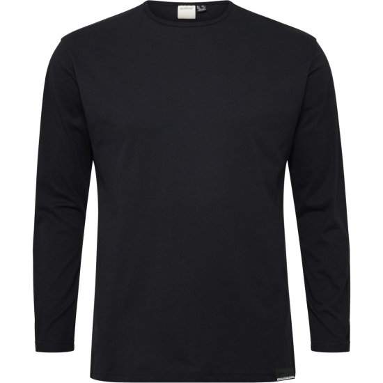 North Latitude T-Shirt Long Sleeve Black - Majice Kratkih Rukava - Muške Majice Kratkih Rukava Veliki Brojevi 
