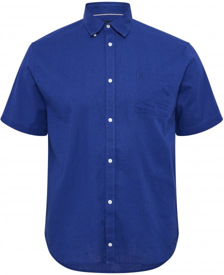 North Latitude Shirt Short Sleeve TALL Blue - MUŠKA ODJEĆA MT-6XLT - Odjeća za Visoke Muškarce