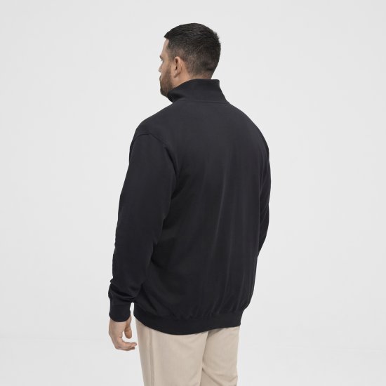 North Latitude Sweatshirt Cardigan Black - Puloveri & dukserice - Muške Puloveri & dukserice veliki brojevi