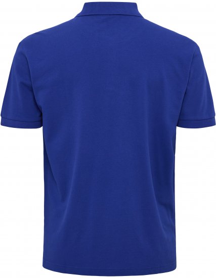 North Latitude Polo Pique Short Sleeve Cobalt Blue - Polo majice - Muške Polo Majice Veliki Brojevi