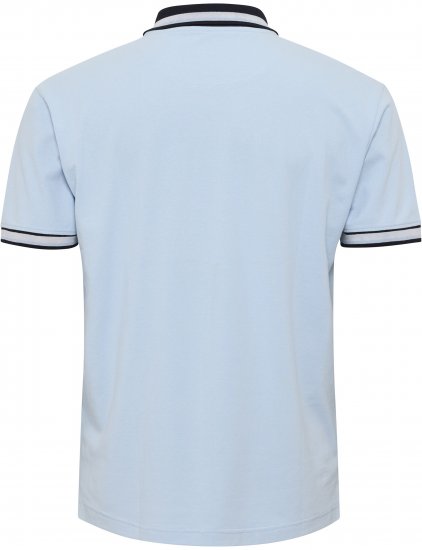 North Latitude Polo Pique Short Sleeve Light Blue - Polo majice - Muške Polo Majice Veliki Brojevi