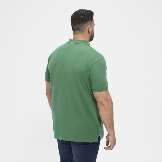 North Latitude Polo Short Sleeve Green - Polo majice - Muške Polo Majice Veliki Brojevi