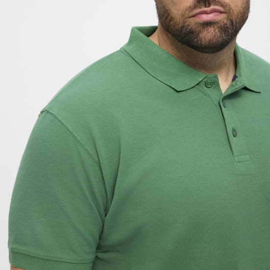 North Latitude Polo Short Sleeve Green - Polo majice - Muške Polo Majice Veliki Brojevi