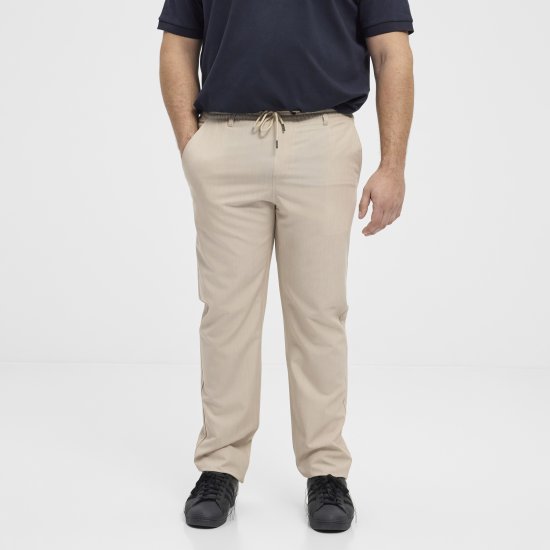 North Latitude 51143 Dress Pants Jog Style Beige - Traperice & hlače - Muške Traperice i Hlače Veliki Brojevi