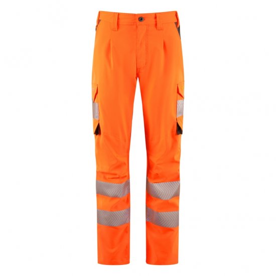 Leo Beckamoor Leo EcoViz Womens Stretch Cargo Trousers Orange - Radna odjeća - 