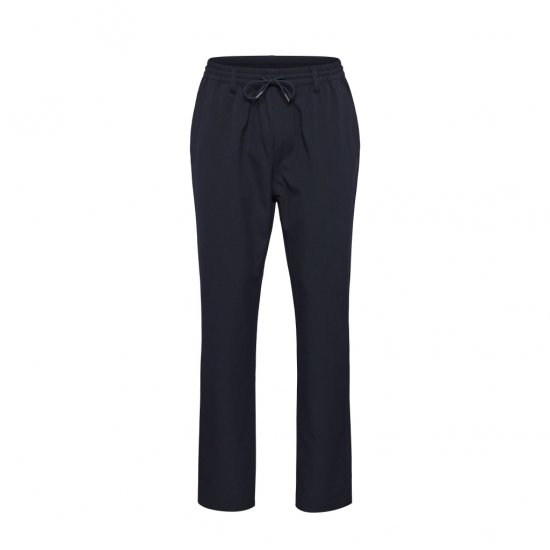 North Latitude Dress Pants Elastic Waist Navy Blue - Hlače - Muške Hlače Veliki Brojevi