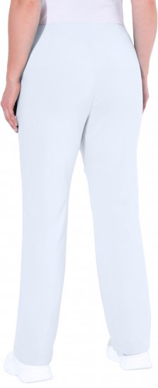Ulla Popken Classic Stretch Bengaline Comfort Pants Snow White - Traperice & Hlače u Velikim Veličinama – Plus Size - 
