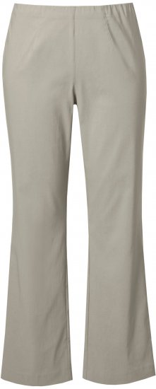 Ulla Popken Classic Stretch Bengaline Comfort Pants Brown - Traperice & Hlače u Velikim Veličinama – Plus Size - 
