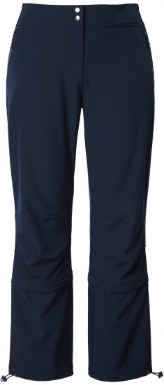 Ulla Popken Zip Off Reflective Detail Funtional Powerstretch Pants Navy - Traperice & Hlače u Velikim Veličinama – Plus Size - 