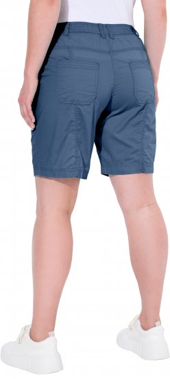 Ulla Popken Cargo Bermuda Shorts Atlantic Blue - Traperice & Hlače u Velikim Veličinama – Plus Size - 