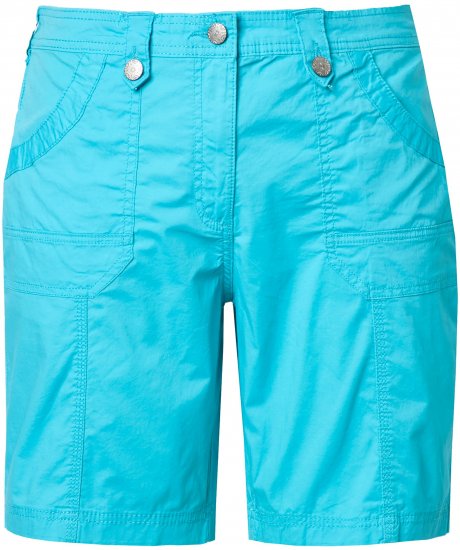 Ulla Popken Cargo Bermuda Shorts Blue - Traperice & Hlače u Velikim Veličinama – Plus Size - 