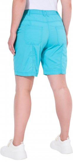 Ulla Popken Cargo Bermuda Shorts Blue - Traperice & Hlače u Velikim Veličinama – Plus Size - 
