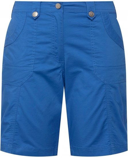 Ulla Popken Cargo Bermuda Shorts Royal Blue - Traperice & Hlače u Velikim Veličinama – Plus Size - 