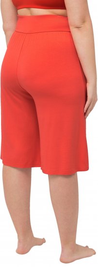 Ulla Popken Wide Leg Flared Bermuda Shorts - Traperice & Hlače u Velikim Veličinama – Plus Size - 