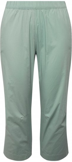 Ulla Popken Cropped Ruby Fit Pants Moss Green - Traperice & Hlače u Velikim Veličinama – Plus Size - 
