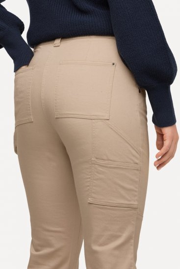 Ulla Popken Bootcut Carpenter Jeans Dark Putty - Ulla Popken - Ulla Popken Plus-Size Odjeća