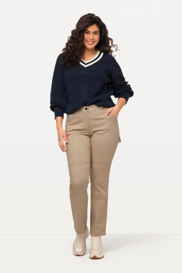 Ulla Popken Bootcut Carpenter Jeans Dark Putty - Ulla Popken - Ulla Popken Plus-Size Odjeća