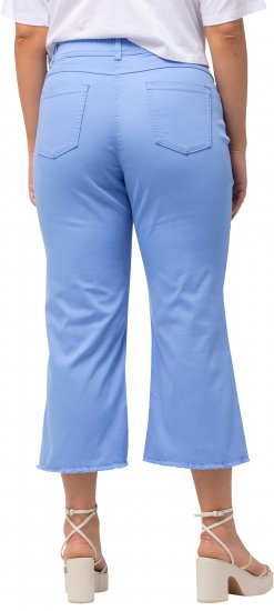 Ulla Popken Mary Crop Jeans Cloud Blue - Traperice & Hlače u Velikim Veličinama – Plus Size - 