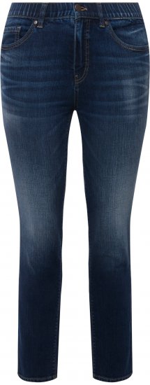 Ulla Popken Stretch Fit Sarah Jeans Blue - Traperice & Hlače u Velikim Veličinama – Plus Size - 