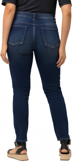 Ulla Popken Stretch Fit Sarah Jeans Blue - Traperice & Hlače u Velikim Veličinama – Plus Size - 