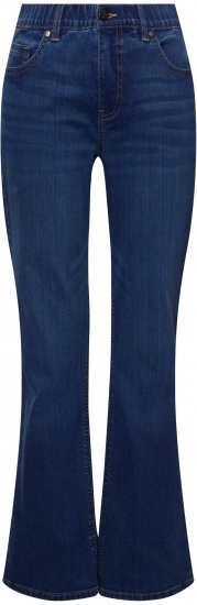 Ulla Popken Bootcut Marie Jeans Blue - Traperice & Hlače u Velikim Veličinama – Plus Size - 