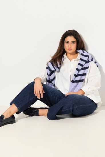 Ulla Popken Bootcut Stretch Fit Jeans Blue - Ulla Popken - Ulla Popken Plus-Size Odjeća