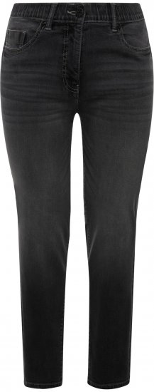 Ulla Popken Push Up Stretch Fit Jeans Blue - Traperice & Hlače u Velikim Veličinama – Plus Size - 