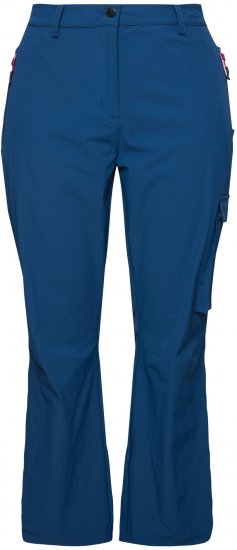 Ulla Popken Anti Mosquito Quick Dry Pants Deep Aqua - Traperice & Hlače u Velikim Veličinama – Plus Size - 