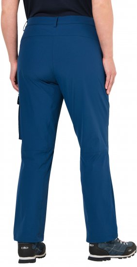 Ulla Popken Anti Mosquito Quick Dry Pants Deep Aqua - Traperice & Hlače u Velikim Veličinama – Plus Size - 