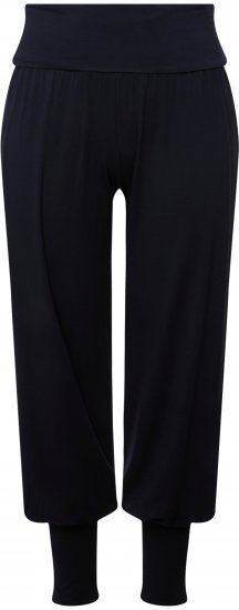 Ulla Popken Stirrup Yoga Pants Navy - Traperice & Hlače u Velikim Veličinama – Plus Size - 