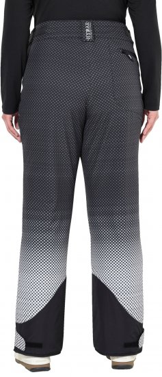 Ulla Popken Performance Ski Pants Black - Traperice & Hlače u Velikim Veličinama – Plus Size - 