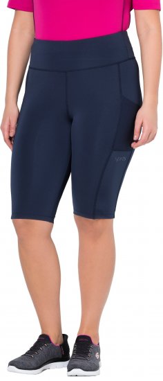 Ulla Popken Quick Drying Performance Shorts Grey - Traperice & Hlače u Velikim Veličinama – Plus Size - 