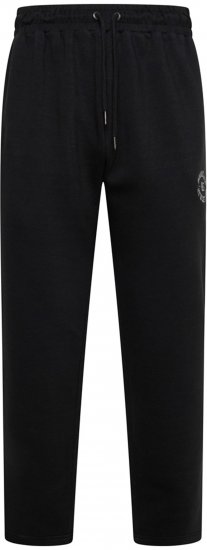 Kam Jeans 242 Brooklyn Athletics Jog Pants Black - Sportske hlače & kratke - Muške Trenirke Veliki Brojevi