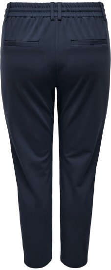 Only Carmakoma Goldtrash Classic Pants Navy - Hlače - 