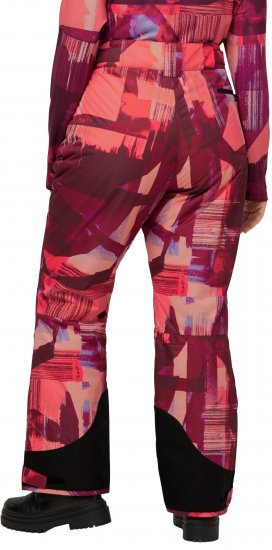 Ulla Popken Ski Pants Waterproof Velcro Closure Snow Gaiter Red - Traperice & Hlače u Velikim Veličinama – Plus Size - 